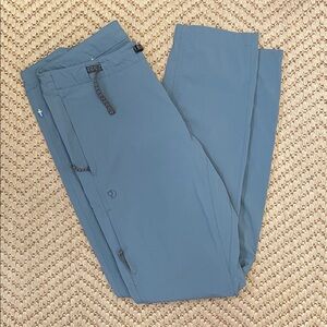 Fjall Raven - High Coast Trail Trousers Outdoor Hiking Pants - Blue - 34